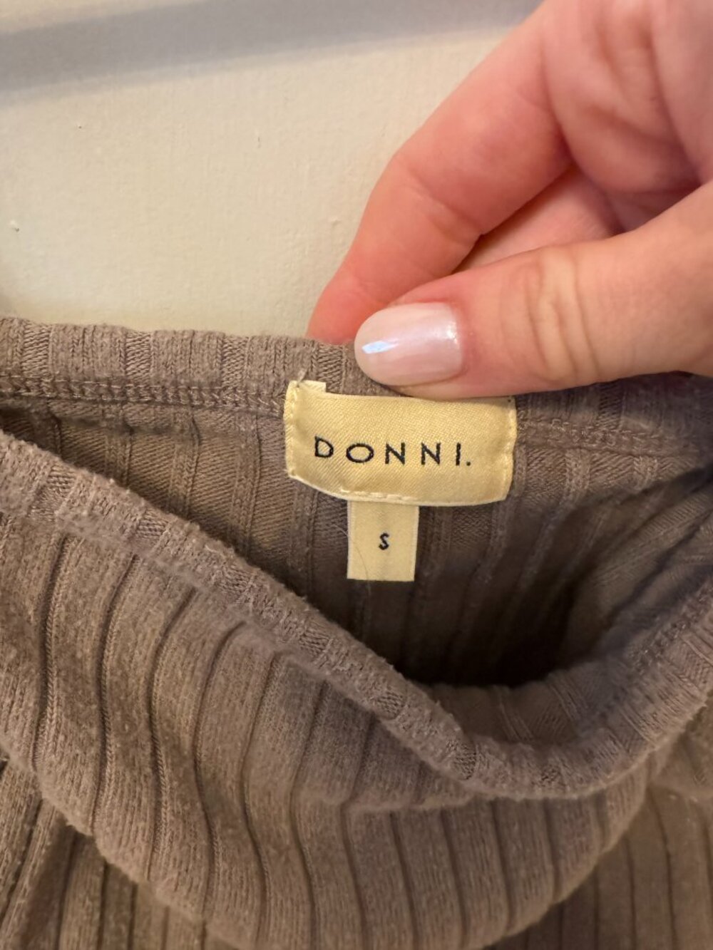DONNI Sweater Rib Cardi - Picture 4 of 5